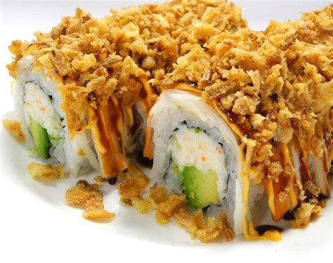 SPICY CALIFORNIA CRUNCH ROLL Bento Sushi US