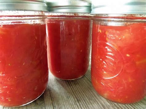 Crushed Tomatoes From Scratch