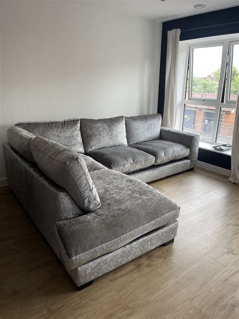 Crushed Velvet Sofas Dfs