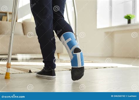Crutches For A Broken Toe