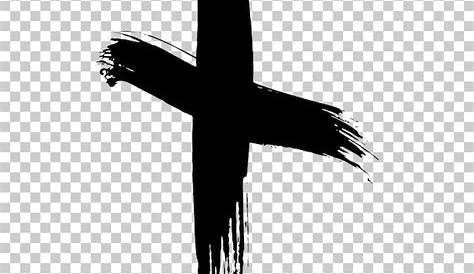 Cruz Pincelada Png Download Tattoo Calvary Christian Cross Drawing Free HQ