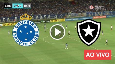 cruzeiro x botafogo ao vivo