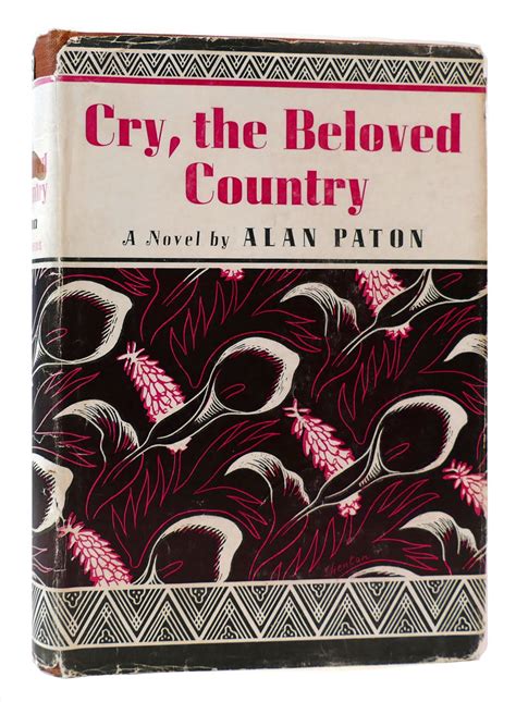 cry the beloved country book author