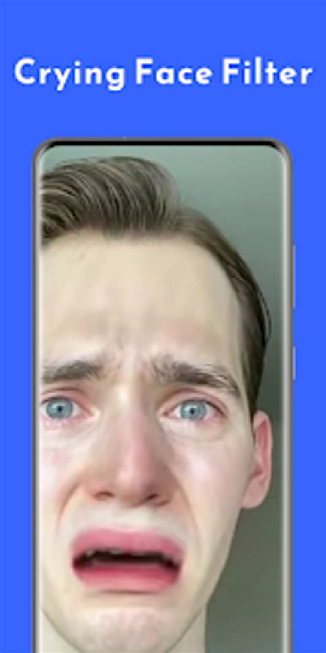 Crying Face Camera Filter