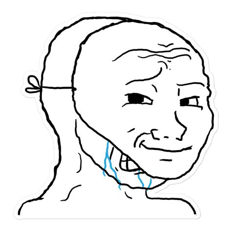 crying wojak mask