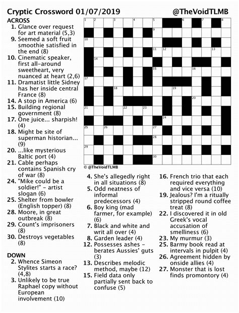 cryptic crossword help
