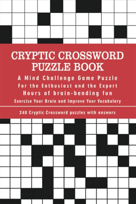 cryptic puzzle book