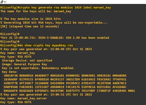 Crypto Key Generate Rsa Modulus 1024 Cisco Switch cleverdocs