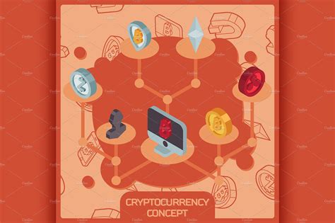 Cryptocurrency concept image