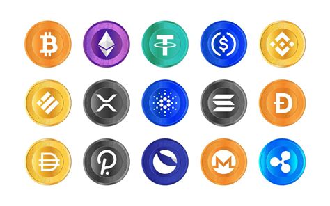 Cryptocurrency Trading Icon Download in Line Style