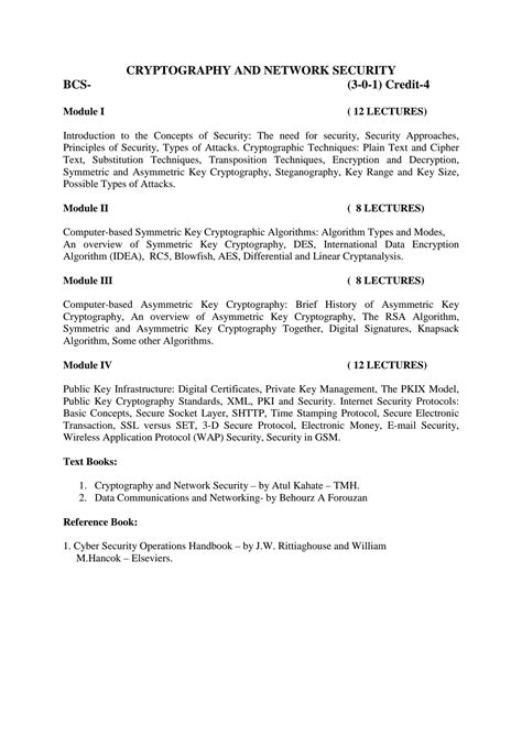  82 Popular Cryptography And Network Security Lecture Notes Pdf Trend This Years