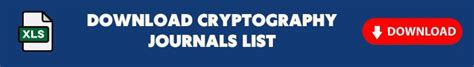 The Cryptography Journal List For Short Hair