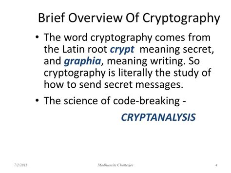 Free Cryptography Root Word For Male