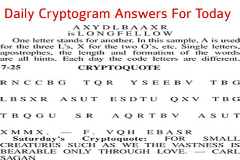 60 Cryptoquote Solutions For Today