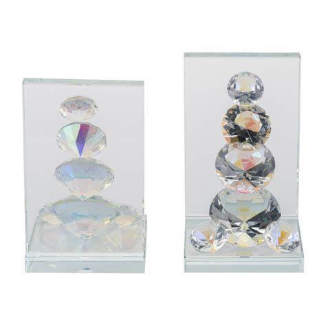 Crystal Bookends Canada