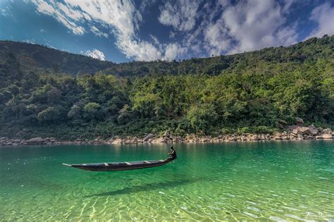 crystal clear river in india