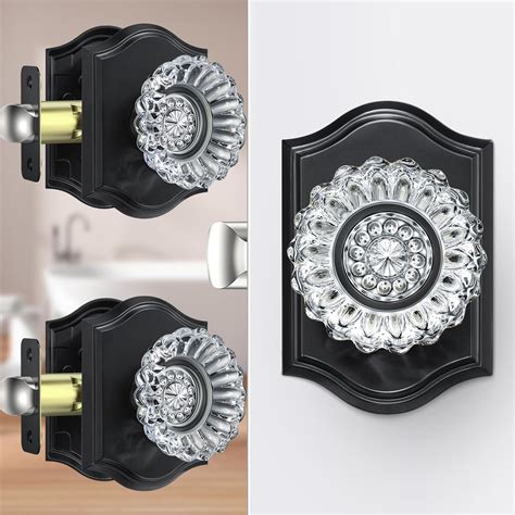 Crystal Effect Door Knobs