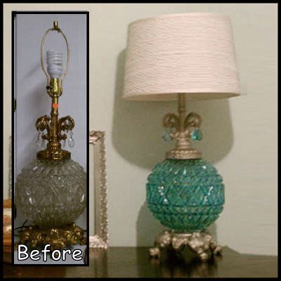 Crystal Lamp Makeover