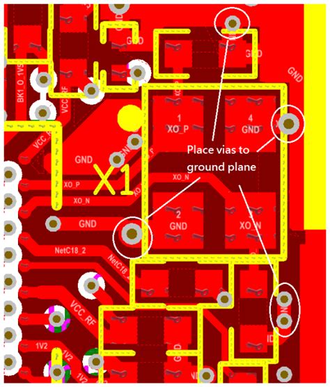 Crystal Oscillator Routing Guidelines