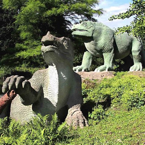 crystal palace dinosaurs images