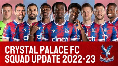 crystal palace fc squad 2022