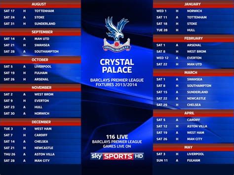crystal palace fixtures february