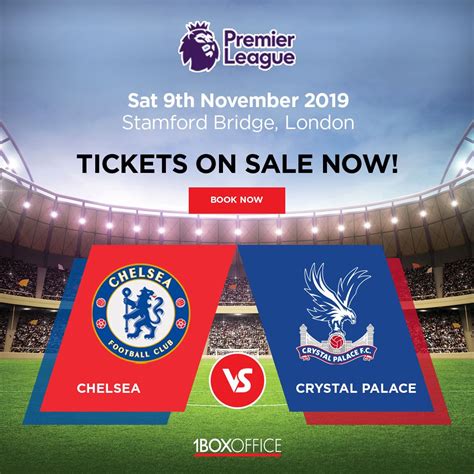 crystal palace vs chelsea tickets