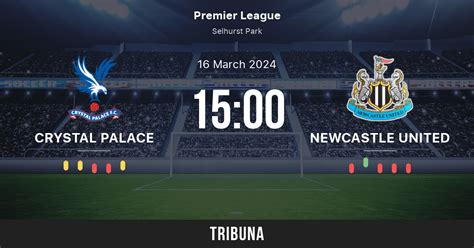 crystal palace vs newcastle h2h score