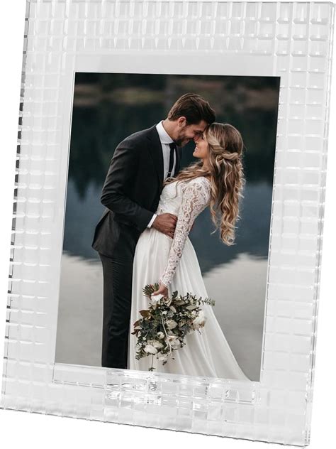 crystal picture frames wedding