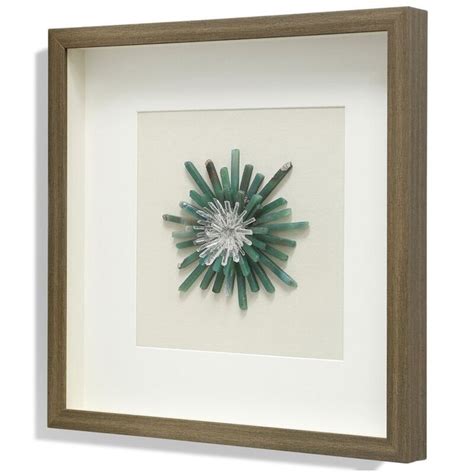 crystal shadow box wall art