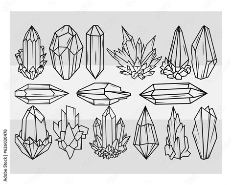 Celebrate Sparkling Beauty with Crystal SVG | A Shimmering Addition to Your Design Toolbox