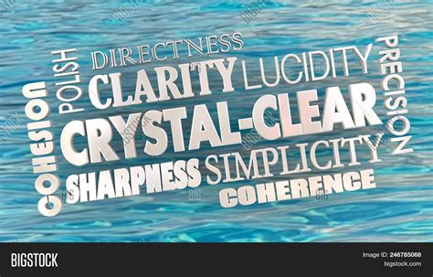 crystal-clear clarity