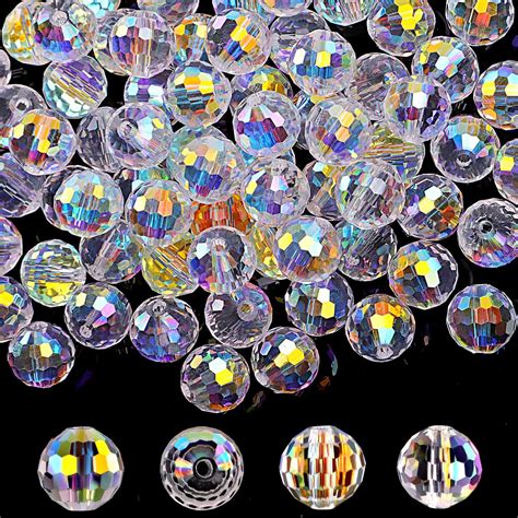 Crystals Beads Round