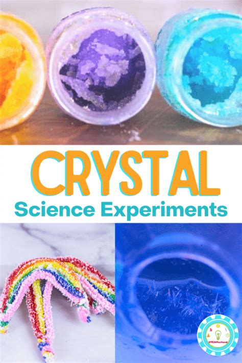 Crystals Growing Science Experiment