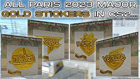 cs2 paris 2023 stickers