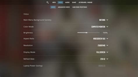 The Best Video Settings for CS2