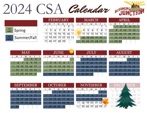 Csa Calendar 2024