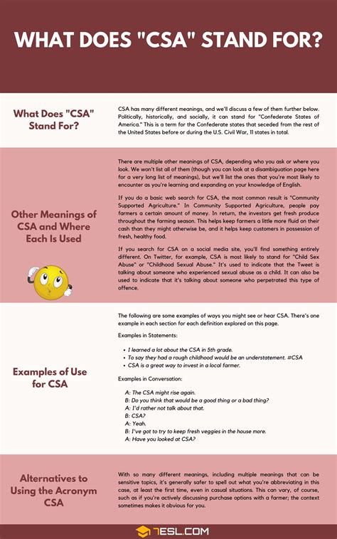 csa meaning