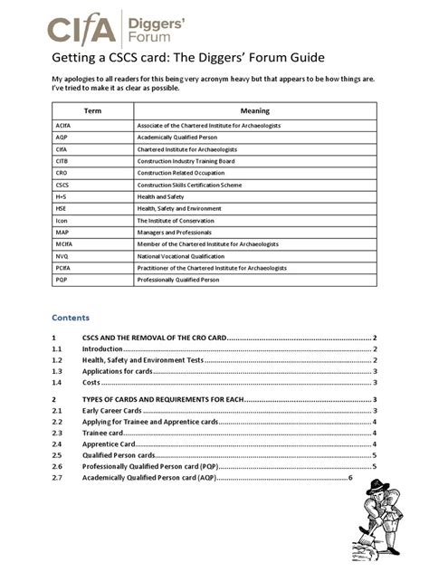Cscs Card Example Questions