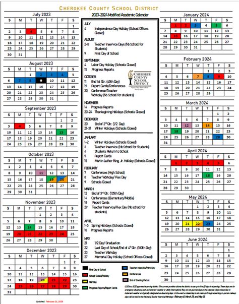 csd school calendar 23-24