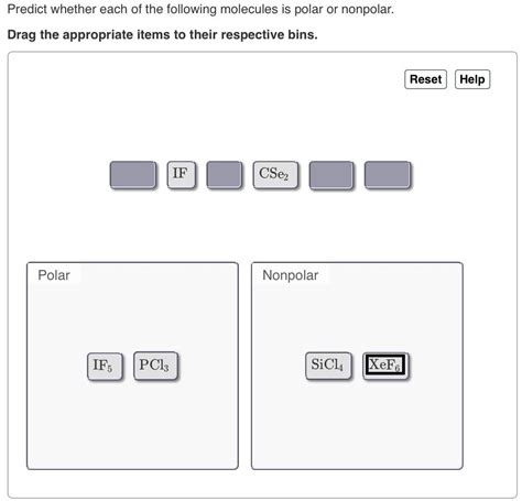 OneClass Is nonpolar or polar? Explain your answer.