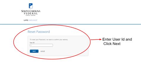 csefcu login reset password