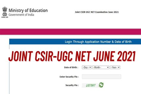 csir ugc net admit card release date