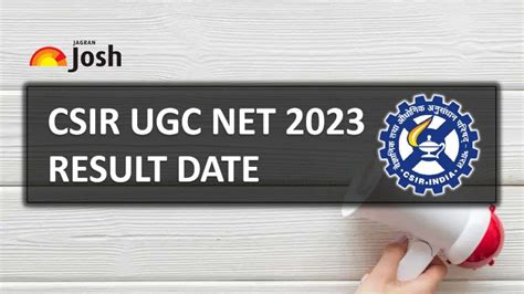 csir ugc net result date 2023 notification