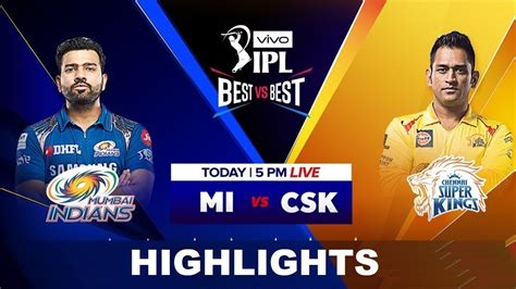 csk match highlights 2019