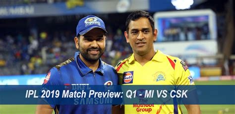 csk vs mi 2019 q1