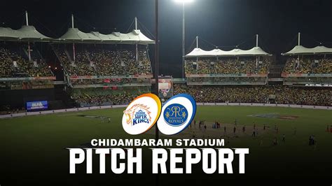 csk vs rr cricket pitch report