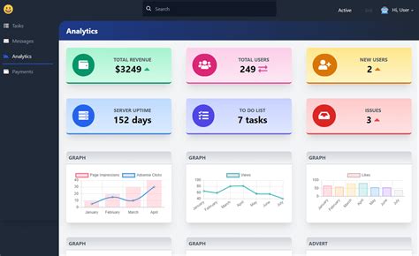 Amazing Admin Templates with Bootstrap CSS Framework