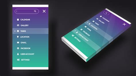 33 Intriguing CSS Mobile Menu Concepts For Modern Mobile