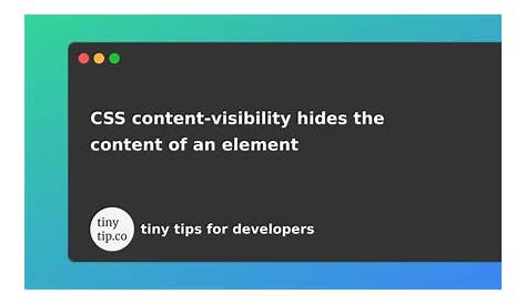 Css Visibility Mdn CSS Display None Vs Hidden YouTube